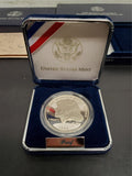 1995 Special Olympics World Games Silver Dollar Commemorative Coin W/Cert. Auth.