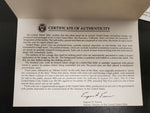 1992 United States Mint Premier Silver Proof coin Set W/Cert Auth Collectible VF