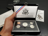 1992 United States Mint Premier Silver Proof coin Set W/Cert Auth Collectible VF