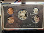 1992 United States Mint Premier Silver Proof coin Set W/Cert Auth Collectible VF
