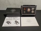 1996 United States Mint Premier Silver Proof coin Set W/Cert Auth Collectible VF