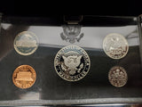 1996 United States Mint Premier Silver Proof coin Set W/Cert Auth Collectible VF