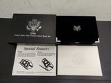 1996 United States Mint Premier Silver Proof coin Set W/Cert Auth Collectible VF