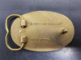 Vintage Don't Mess With The USA Men's Heritage Buckles Belt Buckle Solid Brass