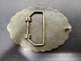 Vtg 100 Years Ago 1776-1876 Liberty Bell Belt Buckle Accessory Collectibl