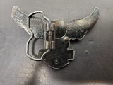 Vtg Silver Eagle Kawasaki Motor Cycles Z1 KZ GL 70's Men's Women's Belt Buckle