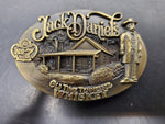 Vtg 1989 Jack Daniel's Old Time Tennessee Whiskey Old No. 7 MenWomen Belt Buckle