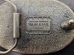 Genuine Yamaha Accessory Vtg Vision Yamaha Belt Buckle 1980's Classic motorcycle