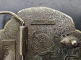 Vtg '79 Great American Buckle Co "If its Rockin dont bother knockin" Belt Buckle