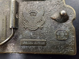 Vtg '79 Great American Buckle Co "If its Rockin dont bother knockin" Belt Buckle