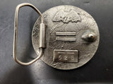 Vtg 1977 Great American Buckle Co. Men's/Women's Fish Belt Buckle Serial No. 528