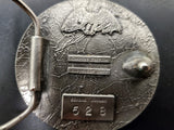 Vtg 1977 Great American Buckle Co. Men's/Women's Fish Belt Buckle Serial No. 528