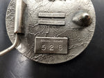 Vtg 1977 Great American Buckle Co. Men's/Women's Fish Belt Buckle Serial No. 528