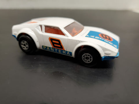 Vtg Matchbox Superfast De Tomaso Pantera No.8 Diecast England 1975 Lesney #8 Car