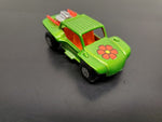 Vtg Matchbox Superfast Series No. 13 Baja Buggy Green w/Flower 1971 UK Lesney