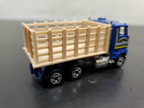 Vtg Hot Wheels 1981 Sunset Trucking Mattel Malaysia Diecast Bed of Truck Moves