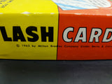 Vtg 1963 Milton Bradley Flash Cards Division 100 Different Problems Grades 3-6