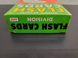 Vtg 1963 Milton Bradley Flash Cards Division 100 Different Problems Grades 3-6