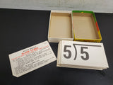 Vtg 1963 Milton Bradley Flash Cards Division 100 Different Problems Grades 3-6