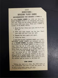 Vtg 1963 Milton Bradley Flash Cards Division 100 Different Problems Grades 3-6