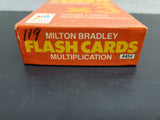 Vtg 1963 Milton Bradley Flash Cards Multiplication Grades 3 Thru 6 Fun Learning