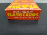 Vtg 1963 Milton Bradley Flash Cards Multiplication Grades 3 Thru 6 Fun Learning