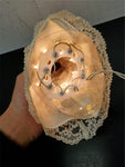 Vtg 10" Light Up Angel Christmas Tree Topper Decoration Ornament Holiday Collect