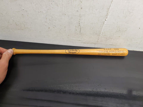 125 Louisville Slugger N.A.B.F. 1999 College World Series MD Mini Baseball bat