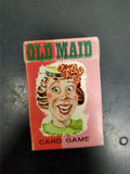 Vtg Old Maid Miniature Card Game W/Original Box Collectible Fun Games Unique