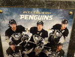 2013 Pittsburgh Penguins Gorgeous Marble Wall Plaque Crosby Malkin Letang Orpik