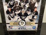 2013 Pittsburgh Penguins Gorgeous Marble Wall Plaque Crosby Malkin Letang Orpik