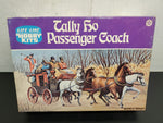 Vtg Life-Like Kits Tally Ho Passenger Coach 09672 1800's England Golden Age Kit