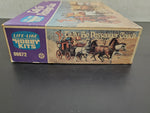 Vtg Life-Like Kits Tally Ho Passenger Coach 09672 1800's England Golden Age Kit