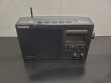 Vtg Sangean CC Radio Plus  FM/AM Weather 4 Bands Battery Powered Near Mint Cond.