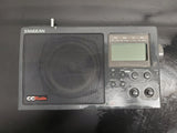 Vtg Sangean CC Radio Plus  FM/AM Weather 4 Bands Battery Powered Near Mint Cond.