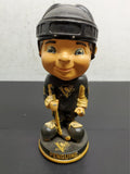 Vtg Pittsburgh Penguins Classic Bobblehead NHL #00 Jersey Legends of "The Ice"