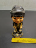 Vtg Pittsburgh Penguins Classic Bobblehead NHL #00 Jersey Legends of "The Ice"