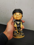 Vtg Pittsburgh Penguins Classic Bobblehead NHL #00 Jersey Legends of "The Ice"
