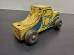Vtg Holgate Pull Toy Auto Farm Peg Truck Wood WW2 Era Kane Pa USA Rare!
