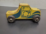 Vtg Holgate Pull Toy Auto Farm Peg Truck Wood WW2 Era Kane Pa USA Rare!