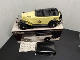 Jim Beam1934 Ford Model A Police Car EMPTY Decanter Original Box Stickers NIB