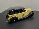 Jim Beam1934 Ford Model A Police Car EMPTY Decanter Original Box Stickers NIB