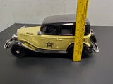 Jim Beam1934 Ford Model A Police Car EMPTY Decanter Original Box Stickers NIB