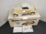 Vtg Jim Beam's 1934 Ford Roadster EMPTY Decanter Handcrafted Porcelain Orig Box