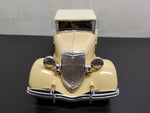Vtg Jim Beam's 1934 Ford Roadster EMPTY Decanter Handcrafted Porcelain Orig Box