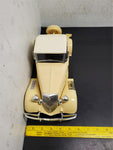 Vtg Jim Beam's 1934 Ford Roadster EMPTY Decanter Handcrafted Porcelain Orig Box