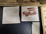 Vtg 1983 Beam's 1929 Model A Ford Woodie Station Wagon Decanter NIB Orig EMPTY