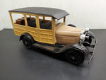 Vtg 1983 Beam's 1929 Model A Ford Woodie Station Wagon Decanter NIB Orig EMPTY