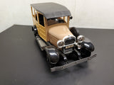 Vtg 1983 Beam's 1929 Model A Ford Woodie Station Wagon Decanter NIB Orig EMPTY