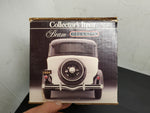 Vtg Jim Beam White Police Patrol Car Decanter EMPTY Orig Box Stickers Mint